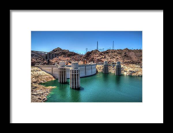 Tranquility Framed Print featuring the photograph Hoover Dam - Arizona by Vineeth Mekkat