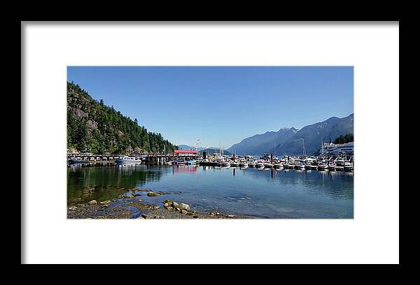 Horseshoe Bay Framed Print featuring the photograph Horseshoe Bay by Rick Lawler
