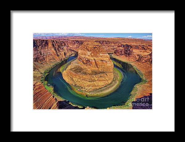 Arizona Framed Print featuring the photograph Horseshoe Bend by Alex Morales