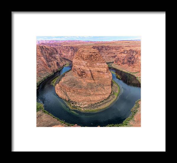 Arizona Framed Print featuring the photograph Horseshoe Bend - Arizona by Debra Martz
