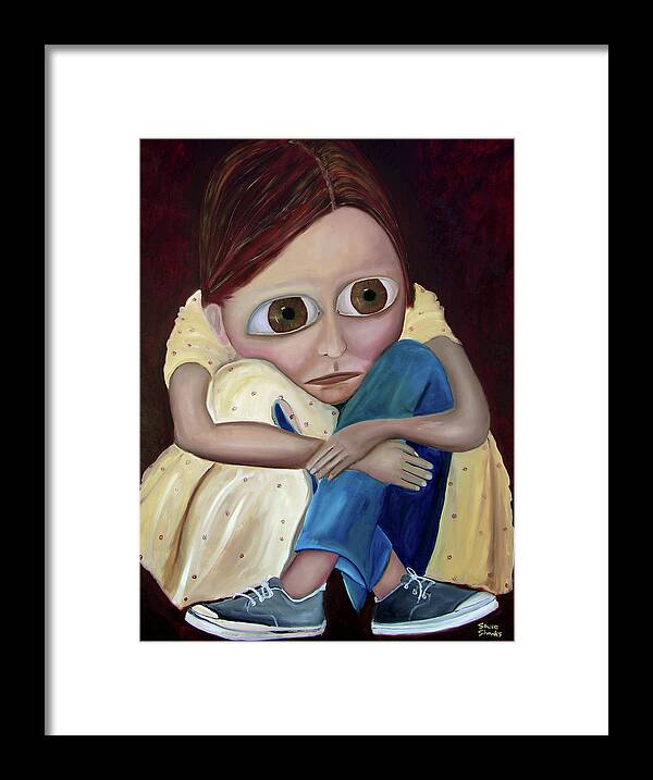 Steve Framed Print featuring the painting Hour of the Soul by Steve Shanks