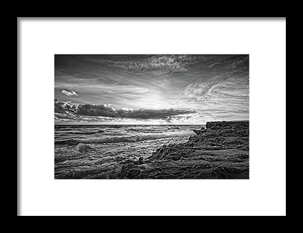 Stuart Framed Print featuring the photograph House of Refuge Beach 3 by Steve DaPonte