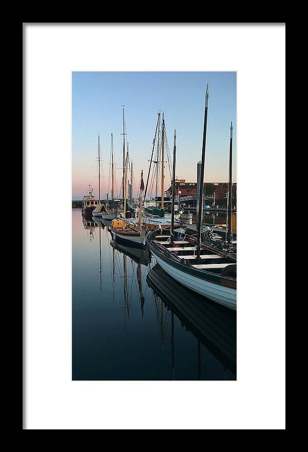 Port Townsend Framed Print featuring the photograph Hudson Point Sunset by Jerry Abbott