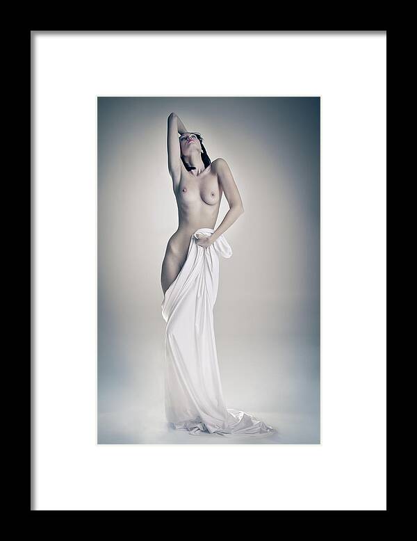 Nude Framed Print featuring the photograph I. II by Nanouk El Gamal - Wijchers