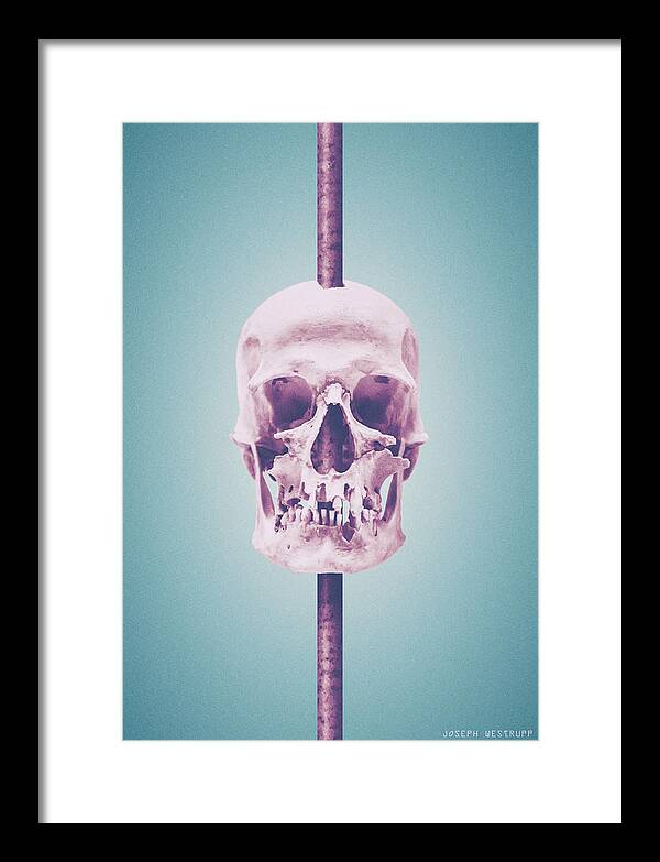 Skull Art Framed Print featuring the photograph Ice Cream by Joseph Westrupp