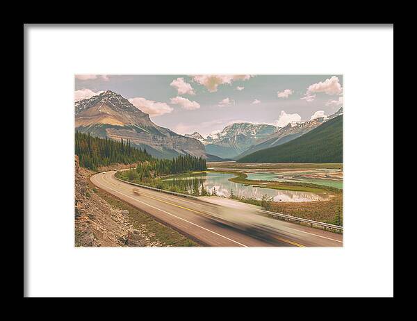 Canadian Framed Print featuring the photograph Icefield Parkway by Jonathan Nguyen