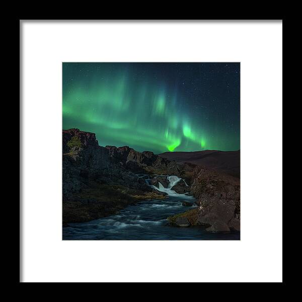 Iceland Framed Print featuring the photograph Icelandic Flows by Darren White