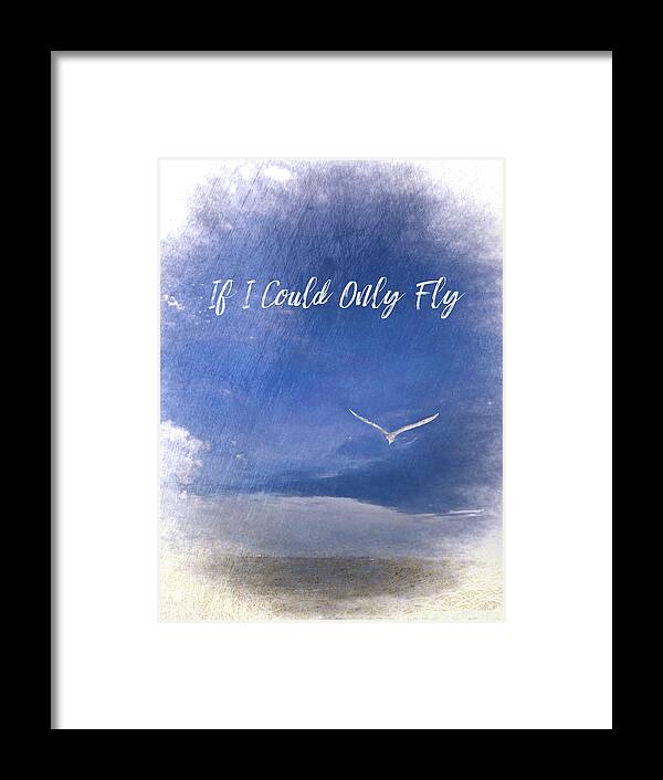  Framed Print featuring the photograph If I Could Only Fly by Jack Wilson