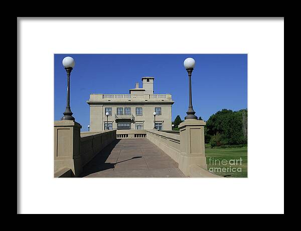 Concrete Framed Print featuring the photograph Maryhill Museum of Arts by Rich Collins