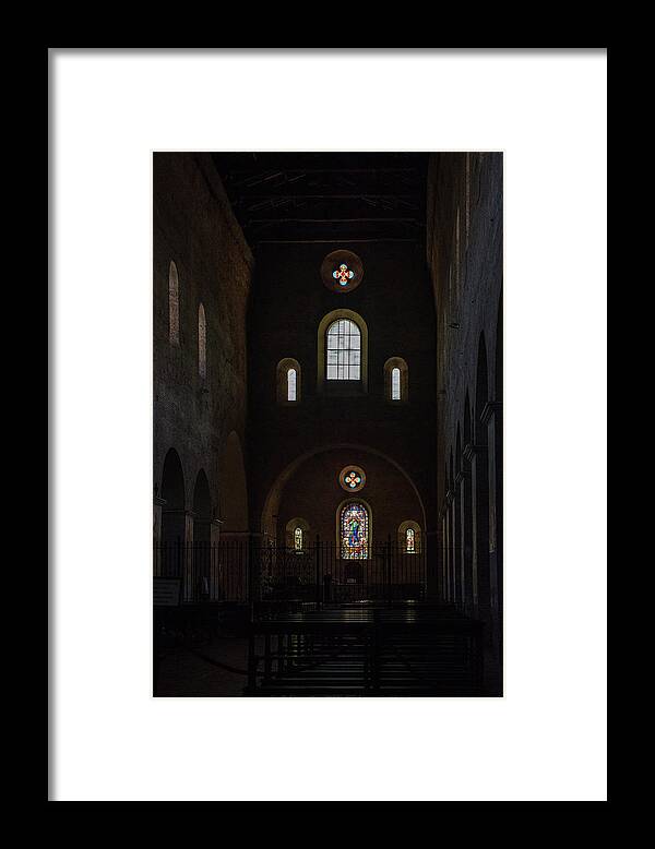 Church Framed Print featuring the photograph In the Natural Light by Joseph Yarbrough