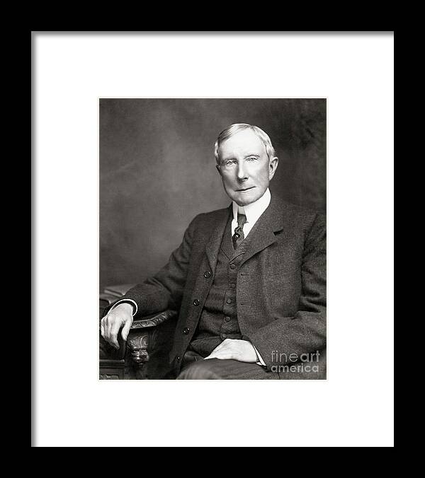 US industrialist and philanthropist John Davison Rockefeller . News Photo -  Getty Images