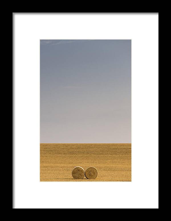 Hay Framed Print featuring the photograph Infinity by Tony Goran