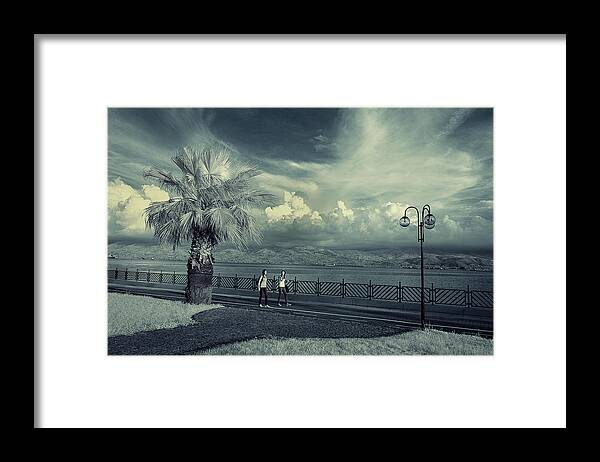 Infrared Framed Print featuring the photograph Infrared World_06 by Nebula