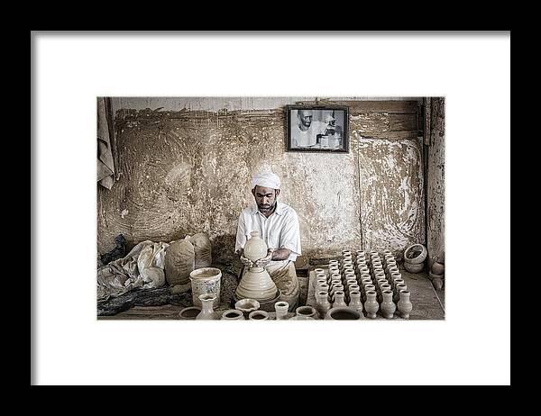 Documentary Framed Print featuring the photograph Inheritance by Alawi Almajid