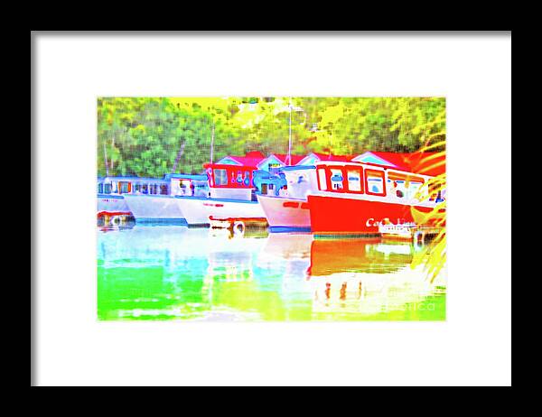 Roatan Framed Print featuring the photograph Island Fantasy by Becqi Sherman