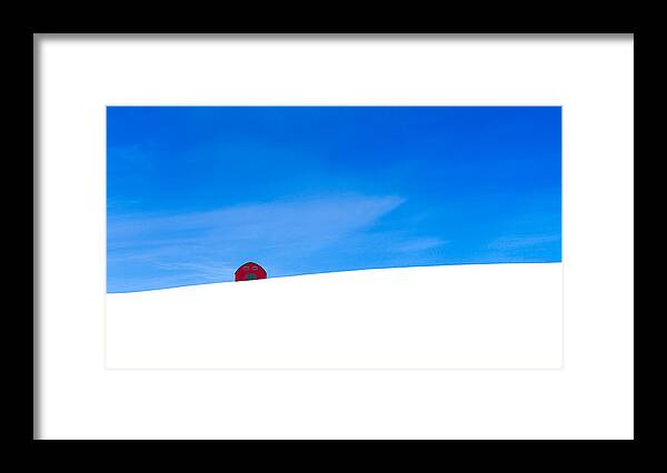 Abstract Framed Print featuring the photograph Isolation by Nob Noza