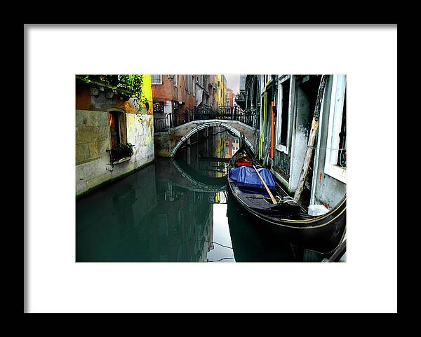 Old Town Framed Print featuring the photograph Italy, Venice by Photostock-israel