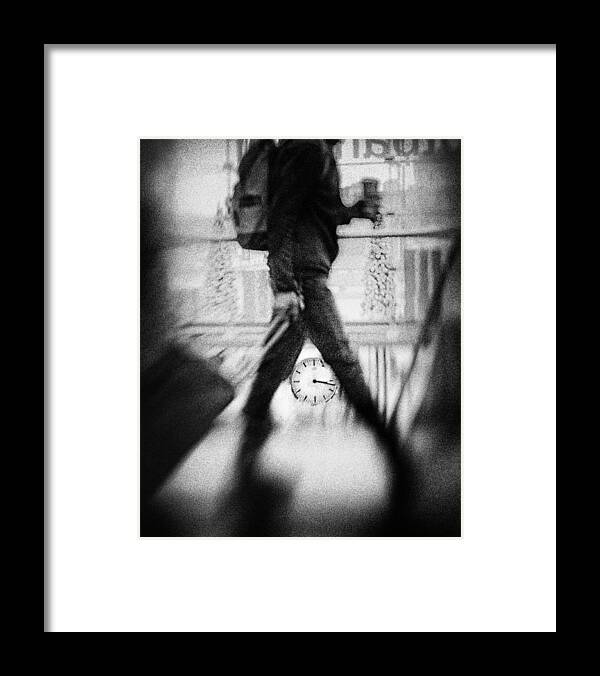 Time Framed Print featuring the photograph Its Time ! by Ina Tnzer