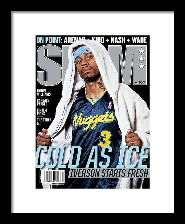 SLAM Allen Iverson Cold As Ice Iverson Starts Fresh 2023 Shirt