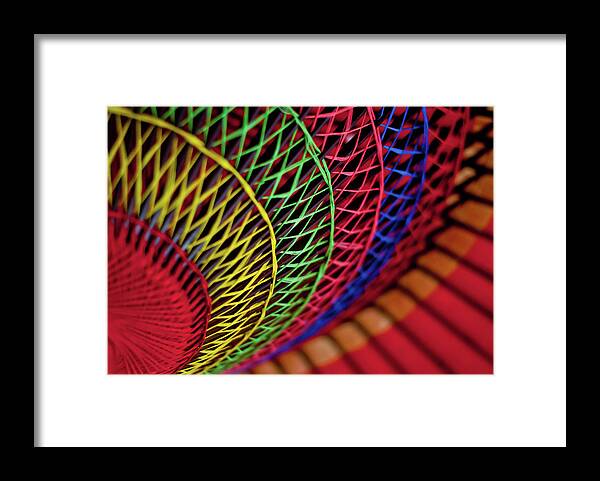 Full Frame Framed Print featuring the photograph Japanese Umbrella by Photo By Sue Ann Simon
