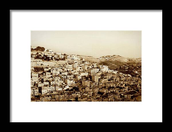Scenics Framed Print featuring the photograph Jerusalem, Israel by Gosiek-b
