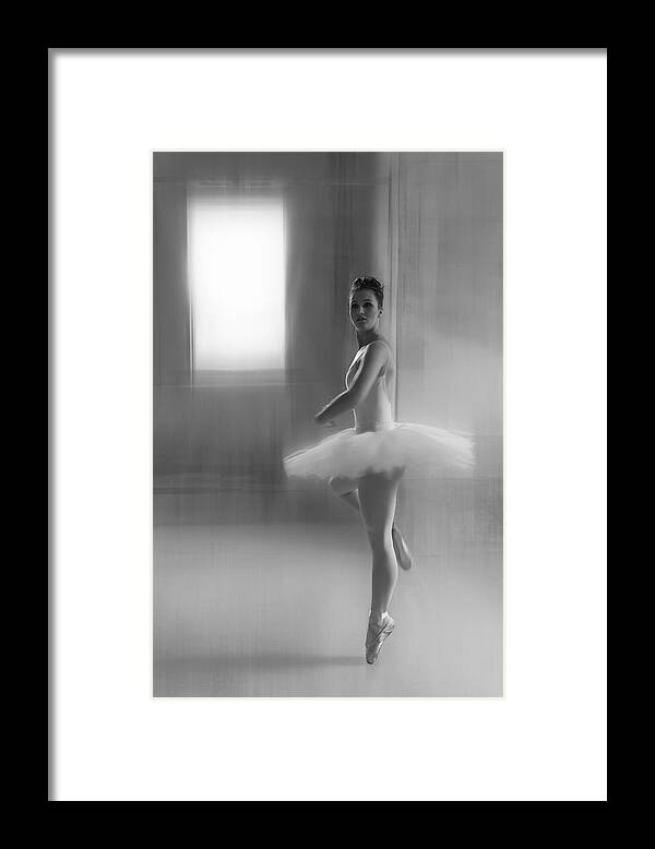 Ballet Framed Print featuring the photograph Johanna's Performance by Roswitha Schleicher-schwarz