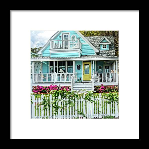 Historic Home Framed Print featuring the photograph John McKeithan House by Don Margulis