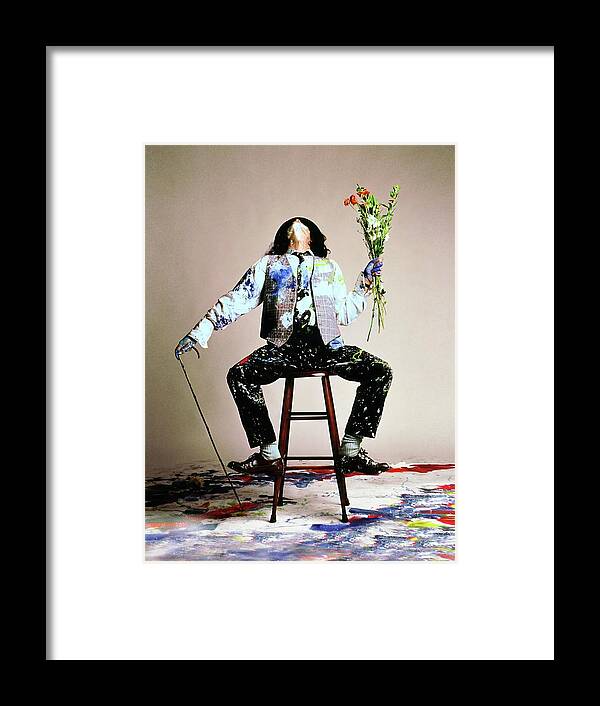 Johnny Depp Framed Print featuring the photograph JOHNNY DEPP in BENNY AND JOON -1993-. by Album