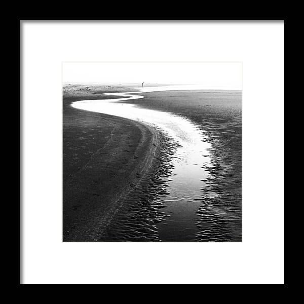 Sea Framed Print featuring the photograph Journey To The Sea by R. Teneyck