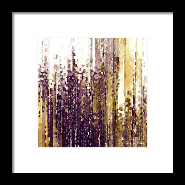 Purple Framed Print featuring the painting Jude 1 25. Glory And Majesty by Mark Lawrence