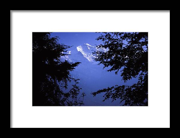 Jungfrau Framed Print featuring the photograph Jungfrau, Berner Oberland by Steve Ember