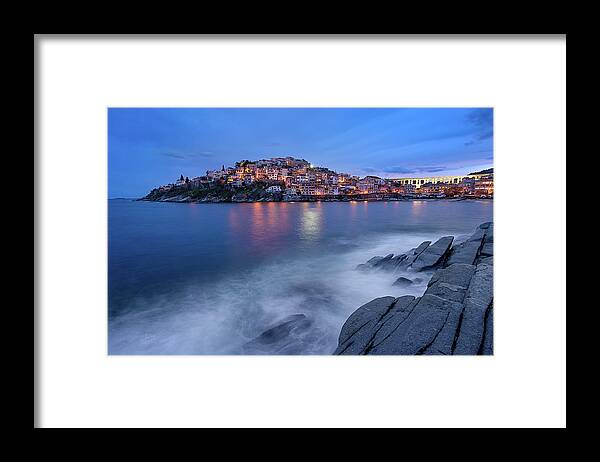 Kavala Framed Print featuring the photograph Just Because... by Elias Pentikis