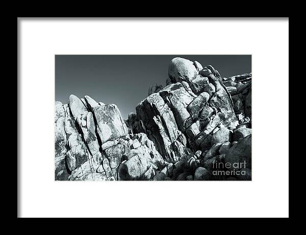 Top Artist Framed Print featuring the photograph Big Rock Joshua Tree 5793 by Amyn Nasser