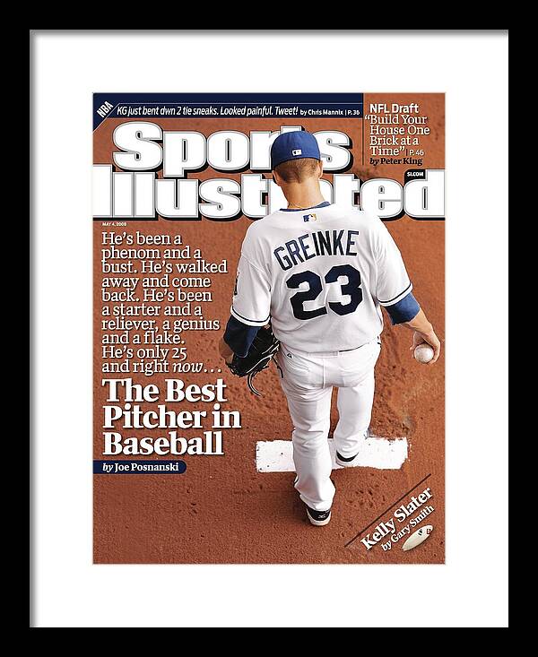 Kansas City Royals Zack Greinke Sports Illustrated Cover Framed Print by  Sports Illustrated - Sports Illustrated Covers