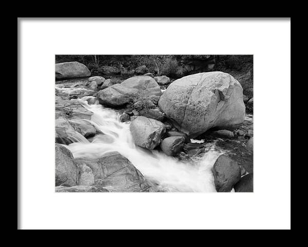 Kaweah River Framed Print featuring the photograph Kaweah River Winter by Brett Harvey