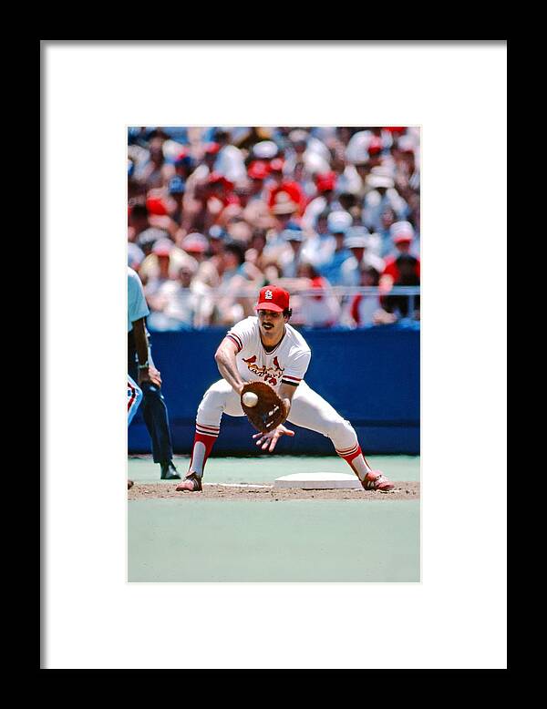 Keith Hernandez St. Louis Cardinals Framed Print by St. Louis Cardinals,  Llc - MLB Photo Store