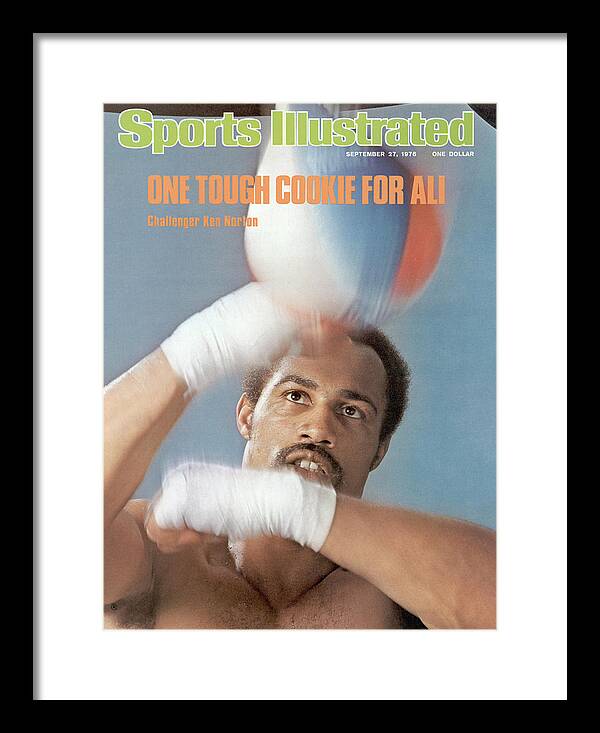 Magazine Cover Framed Print featuring the photograph Ken Norton, Heavyweight Boxing Sports Illustrated Cover by Sports Illustrated