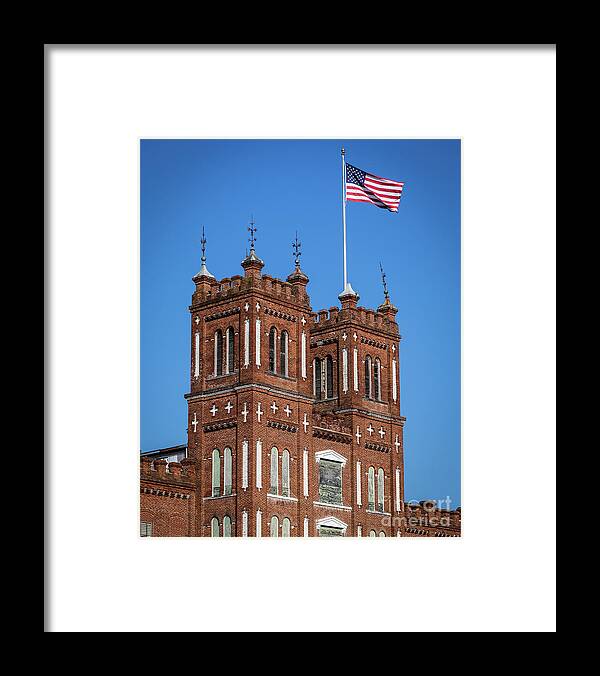King Mill - Augusta Ga 3 Framed Print featuring the photograph King Mill - Augusta GA 3 by Sanjeev Singhal