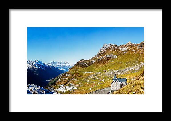 Nature Framed Print featuring the photograph Klausenpasshohe by Rick Deacon
