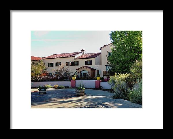 Historic Framed Print featuring the photograph La Posada Hotel by Gordon Beck