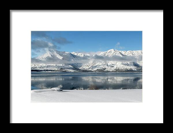 Winter Framed Print featuring the photograph Lake Jackson by Ronnie And Frances Howard