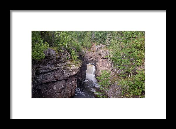 Lake Superior Framed Print featuring the photograph Lake Superior, North Shore-2849 by Gordon Semmens