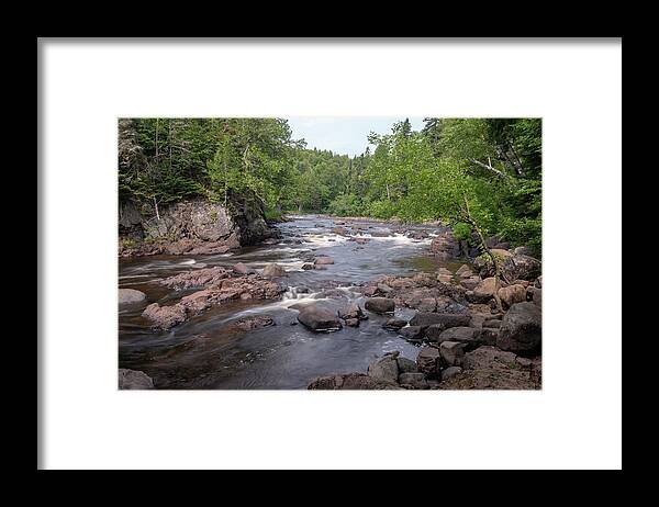 Lake Superior Framed Print featuring the photograph Lake Superior, North Shore-2935 by Gordon Semmens