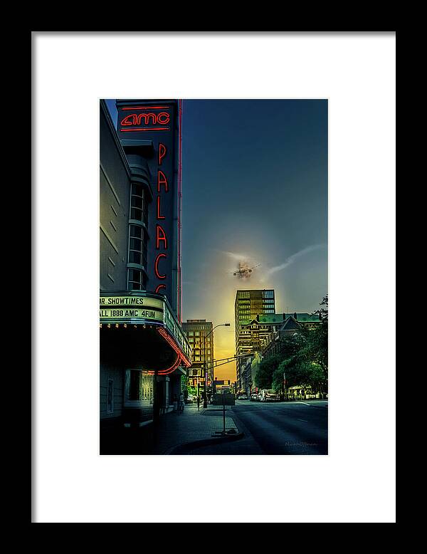 Landing Framed Print featuring the photograph Landing on the 3rd street by Micah Offman