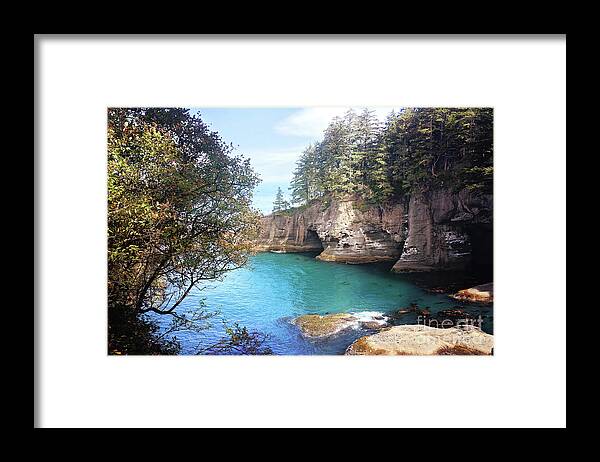 Photography Framed Print featuring the photograph Lands End by Sylvia Cook