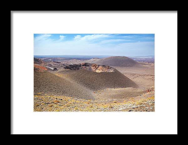 Landscape Framed Print featuring the photograph Lanzarote, Landscape Of Timanfaya by Jan Wlodarczyk