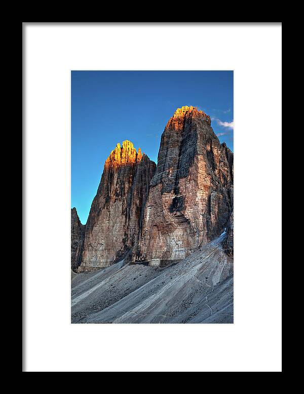 Scenics Framed Print featuring the photograph Last Light by Lightpix