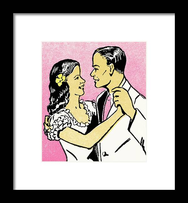 Activity Framed Print featuring the drawing Latin dance by CSA Images