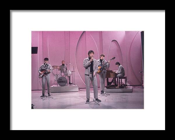 Rock Music Framed Print featuring the photograph Lavender Popsters by Hulton Archive