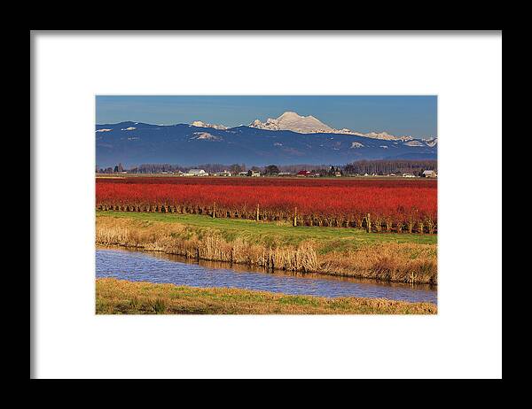 Landscape Framed Print featuring the photograph Layer Cake by Briand Sanderson